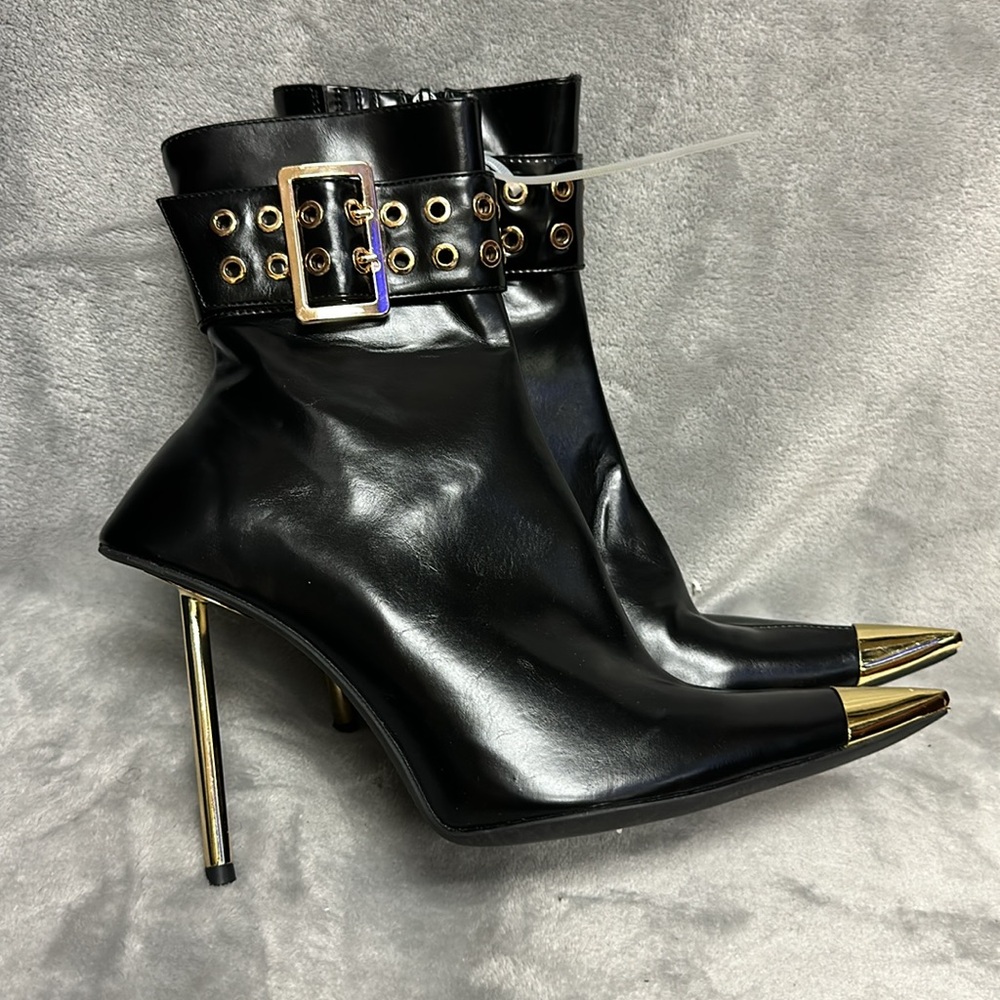 JEFFREY CAMPBELL CLOUT BOOTS SIZE 8.5 - Picture 3 of 11